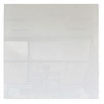 Tableau blanc magnétique en verre Pure White