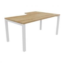Bureau asymétrique Astro Arche 160 cm retour à gauche