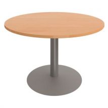 Vergadertafel Astro rond centrale poot Ø 120 cm