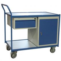 Servante 250 kg 2 plateaux 1000x600 mm - FIMM
