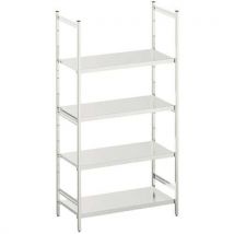 Rayonnage médical inox Norme 5 - Tablette pleine - Hupfer