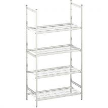 Rayonnage médical inox Norme 5 - Clayette fil - Hupfer