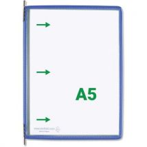 Zichtpaneel Tarifold A5 verticaal, links opening - Djois
