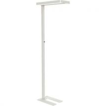 Lampadaire LED sur socle Juvis Blanc