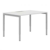 Bureau droit 140 cm pieds U ajustables Misao - Manutan