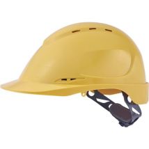 Werkhelm Van Abs-kunststof Geventileerd Geel_forcej, - Singer Safety