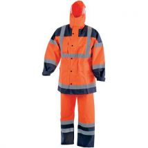 Complet de pluie haute visibilité pur polyester - Singer