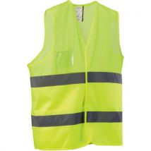 Gilet de signalisation polyester/mesh à bandes grises - Singer
