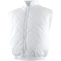 Bodywarmer Geisoleerd Polyester/katoen Wit Maat Xxl, - Singer Safety