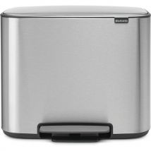 Poubelle à pédale BO 3x11L, Brabantia