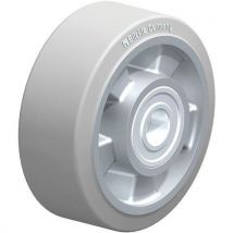 Roue fortes charges caoutchouc - corps aluminium