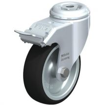 Roulette pivotante - bandage PU thermoplastique - corps PO