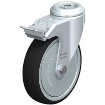 Roulette pivotante - bandage PU thermoplastique - corps PO - Blickle