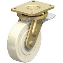 Roulette pivotante acier - roue en polyamide moule - Blickle