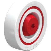 Roue polyamide à absorption de bruit - insert caoutchouc