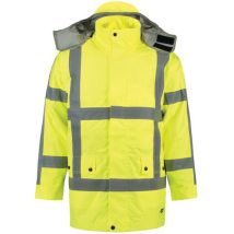 Parka Rws 403005 Fluor Yellow 5xl, - Tricorp Safety