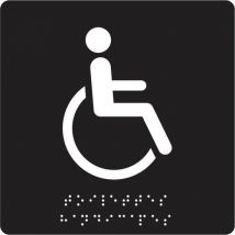 Braillebord - invalidentoilet - Pavo