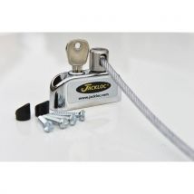 Kierstandhouder voor raam met kabel en sleutel - Pro5 - Jackloc