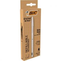 Balpen Cristal Renew met 2 navullingen - Bic