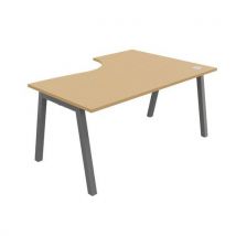 Bureau compact Partage retour gauche 160 cm