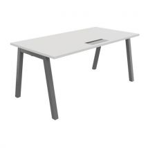 Bureau droit Partage profondeur 80 cm avec Top access