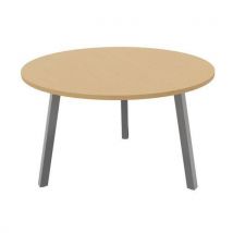 Table de réunion ronde 3 pieds Ø 120 cm Partage