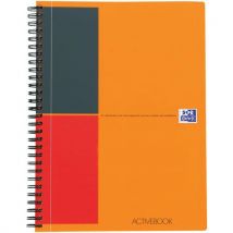Activebook international spirale b5 160 pages 80g ligné 6mm