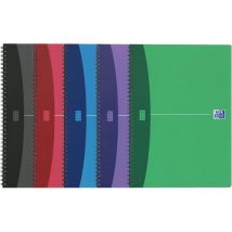 Cahiers office spirale 210x297 100p 90g ligné 7mm - Lot de 20 - Oxford