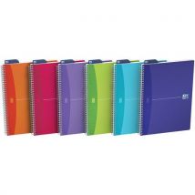 Cahiers office spirale 210x297 180p 90g ligné 7mm - Lot de 20 - Oxford