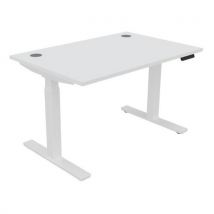 Bureau réglable électrique 120 x 80 cm EVO