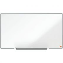 Tableau Blanc émaillé magnétique écran large - Impression Pro - Nobo