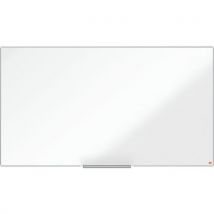 Tableau Blanc émaillé magnétique écran large - Impression Pro - Nobo