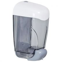Rossignol Pro - Zeepdispenser 1,5 L - Transparant Kunststof - Drukknop Bediening - Hygiëne