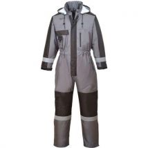 Combinaison de travail de pluie hiver gris - Portwest