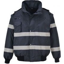 Blouson Bomber iona 3 en 1 bleu marine - Portwest