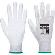 Gants d'électricien paume enduit PU antistatique gris - Portwest