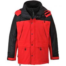 Parka 3-en-1 respirant orkney rouge - Portwest