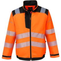 Werkjack Pw3 Hi-vis T500 Zwart/oranje Xxxl_t500obrxxxl, - Portwest