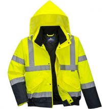 Blouson haute visibilité bicolore jaune/bleu marine - Portwest