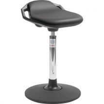 Zit-, Stastoel Sway, Hoog, Zitting Space Imitatieleer Zwart, - Global Professional Seating