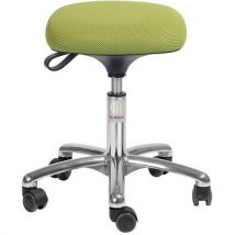 Tabouret alu50 modèle bas assise Tetra tissu 3D - Global Stole