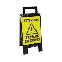 Chevalet modulable noir avec plaques interchangeables - Novap