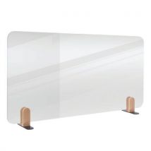 ELEMENTS Séparateur de bureau transparent