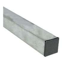 Paal vierkant voor signaleringsbord 40x40 mm gegalvaniseerd staal