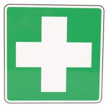 Noodbord - Eerste Hulp / Ehbo - Pvc - 120x120 Mm, - Manutan Expert