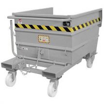 Benne basculante gris 490 L - Sall