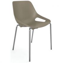 Stoel 4 poten zonder zitkussen Rosalie - Eol