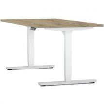 Bureau elektrisch met melamine blad 120 cm Axel 2 - EoL