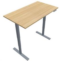 Bureau électrique avec plateau en mélaminé 140 cm Axel - EoL