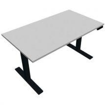 Bureau électrique avec plateau mélaminé 120 cm - Lutz - Eol